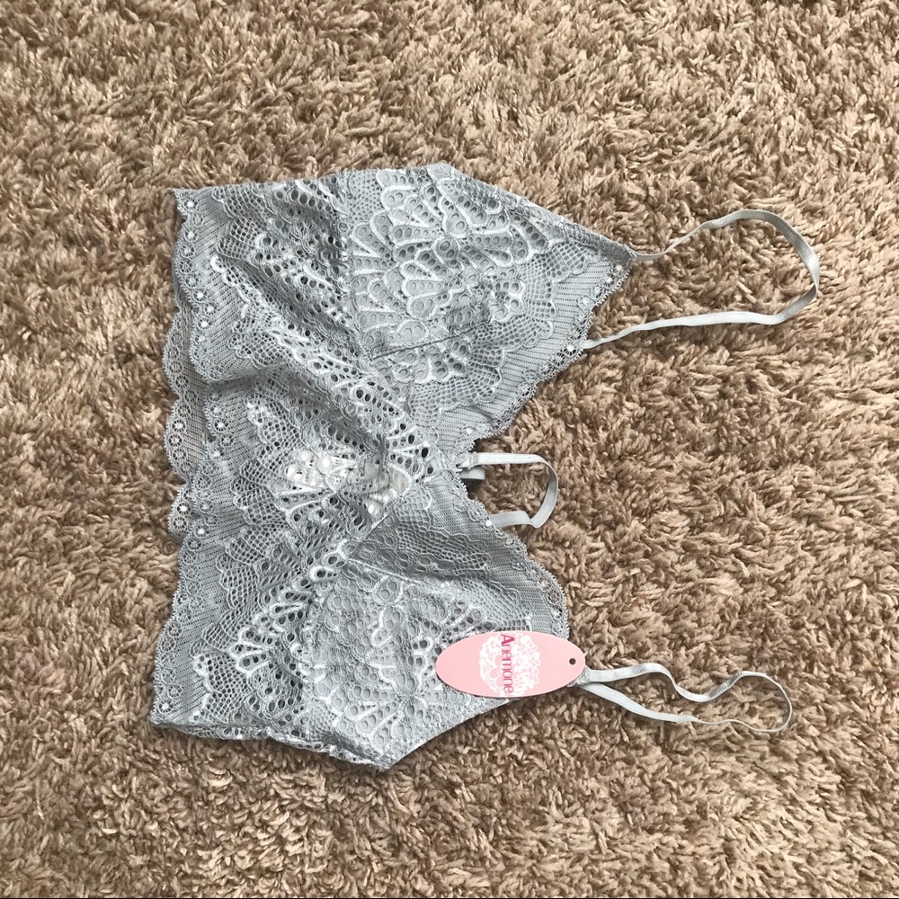 🤍Gray Lace Bralette🤍